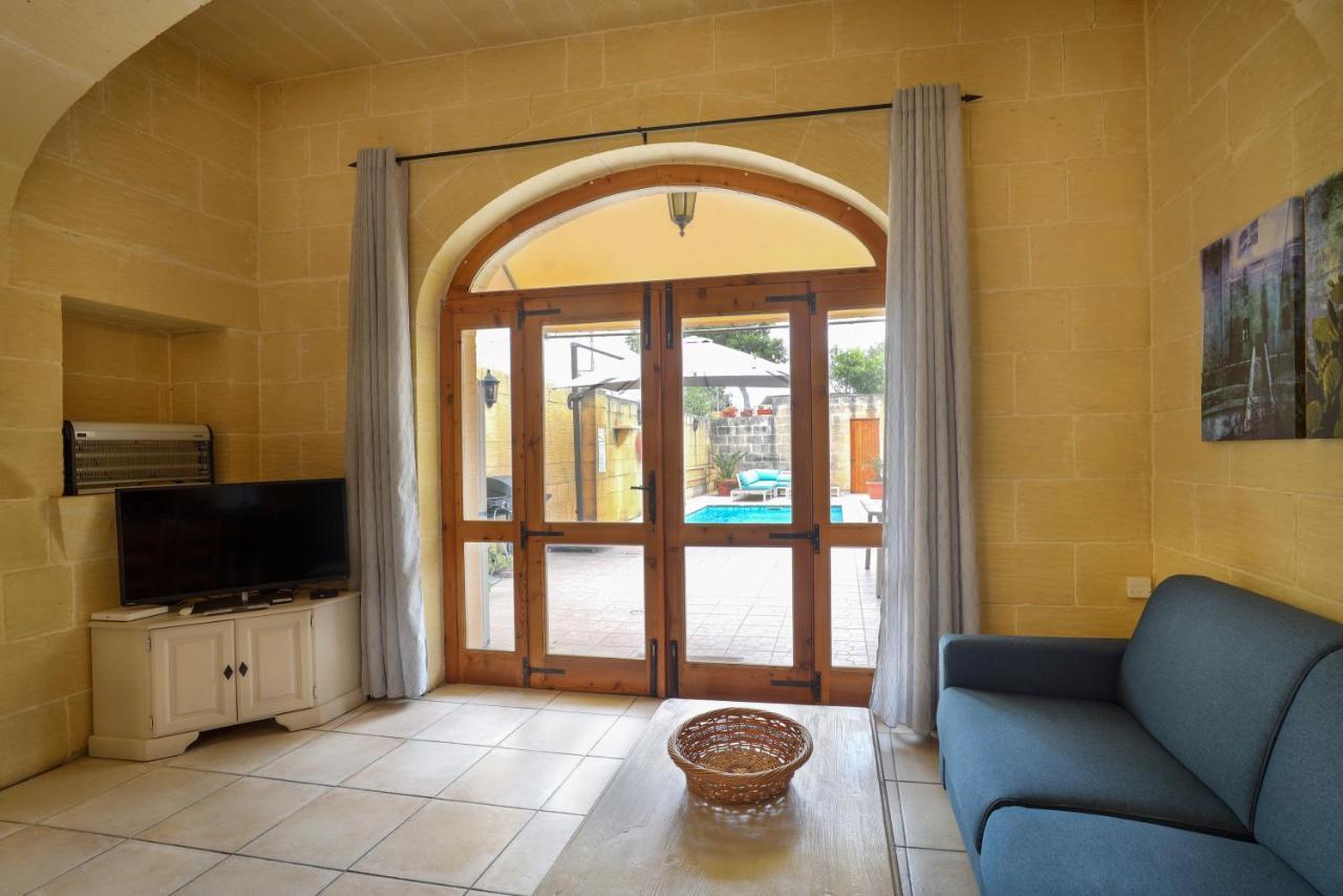 Superb Maltese Farmhouse With Private Pool Villa Victoria Exteriör bild